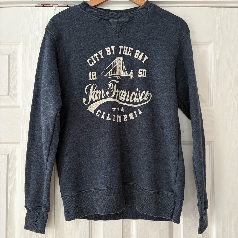 City by the Bay San Francisco‎ Ocean Beach Sweatshirt Size Small EUC